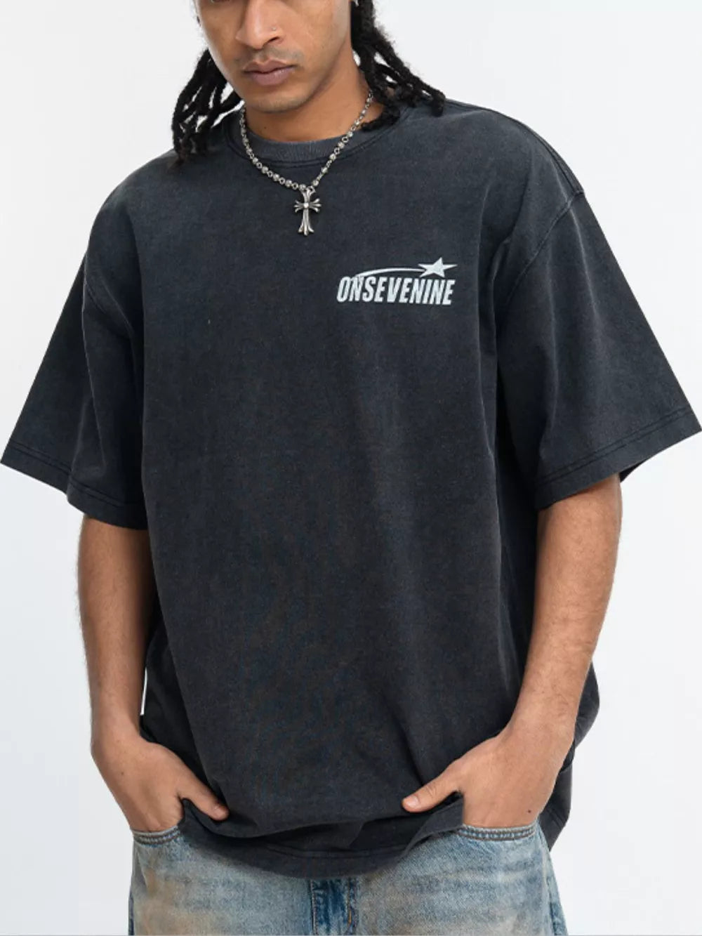 Men's Vintage Washed Graphic T-shirt in this colorway