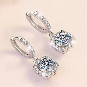 classic earrings in Silver with not applicable
