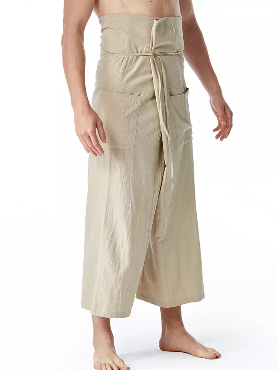 Men's Loose Fit Sweatpants With Tie Waist, view 21