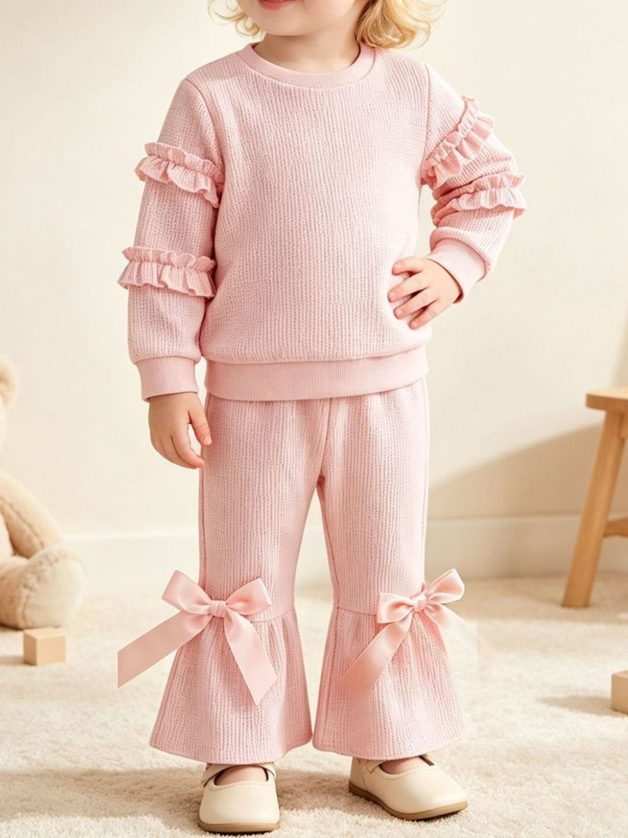 ivory lounge set with full-length and pullover