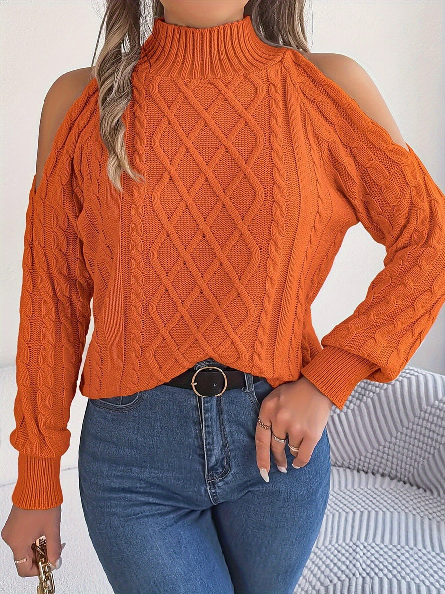 100% polyester Care instructions: Machine wash cold pullover sweater in Dusty Pink with regular silhouette