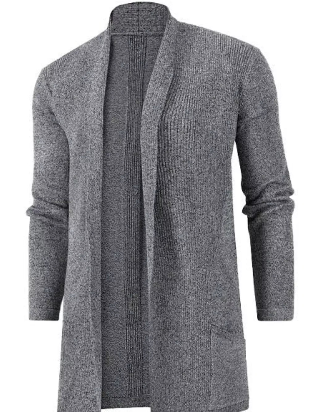 100% polyester Care instructions: Machine wash cold cardigan in Gray with regular silhouette
