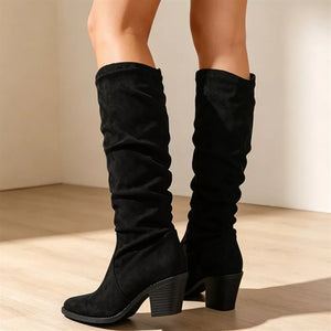 black boots
