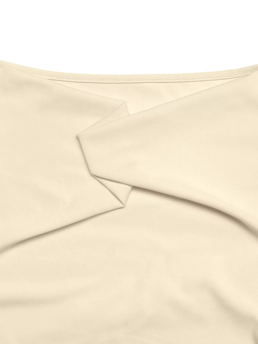 Lace Trim Long Sleeve T-shirt option 11