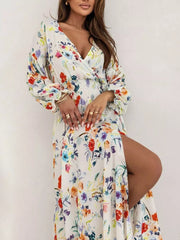 maxi dress featuring floral in Mustard with 95% polyester, 5% spandex Care instructions: Machine wash cold texture