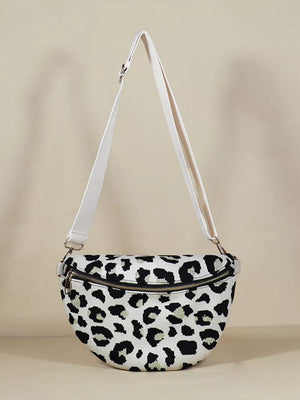 Leopard Print Crossbody Bag in Style A