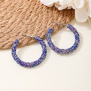 light pink earrings