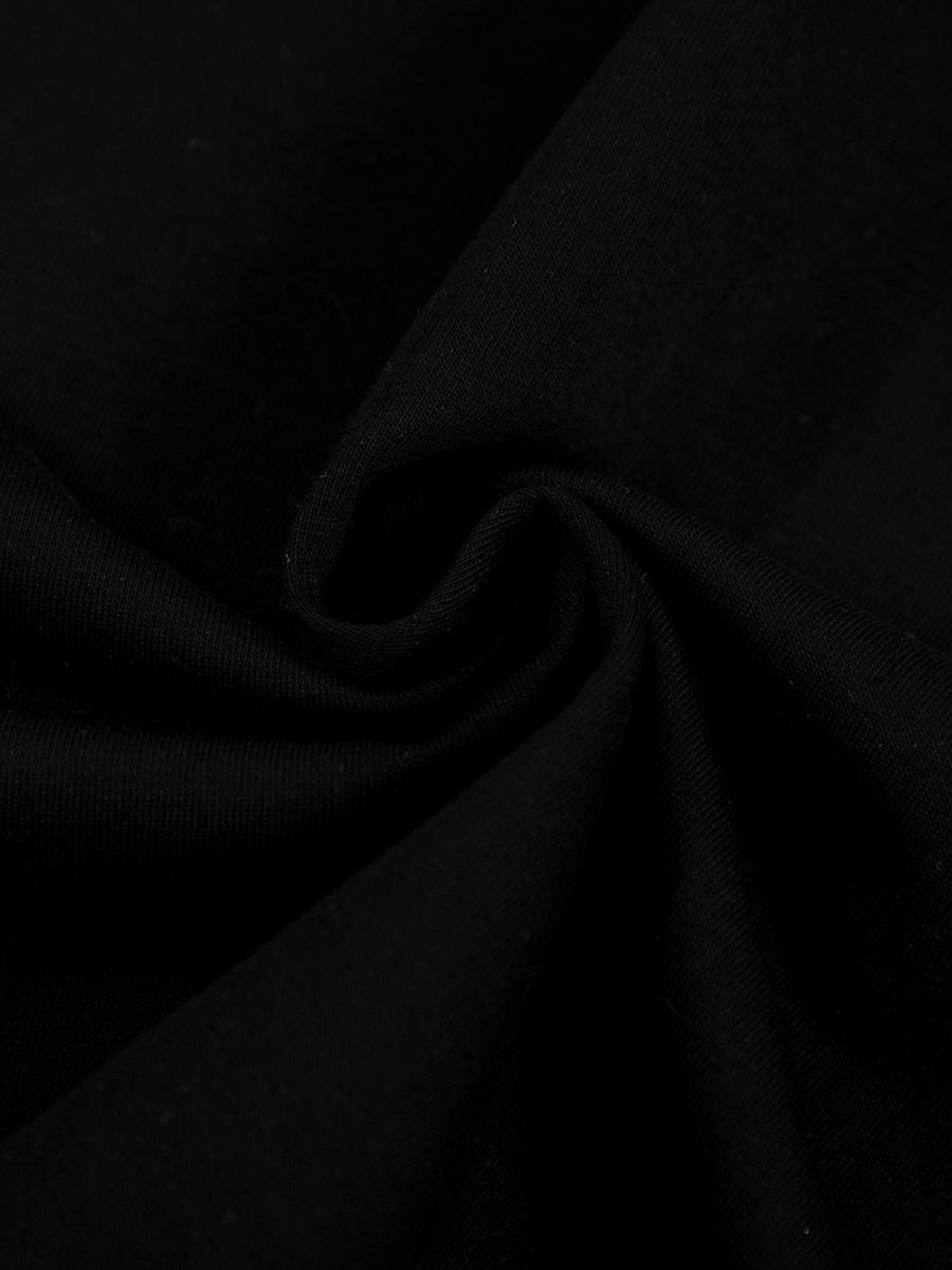 t-shirt in Black with butterfly and lightweight
