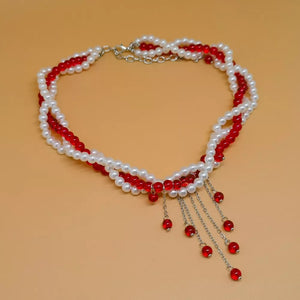 Red necklace