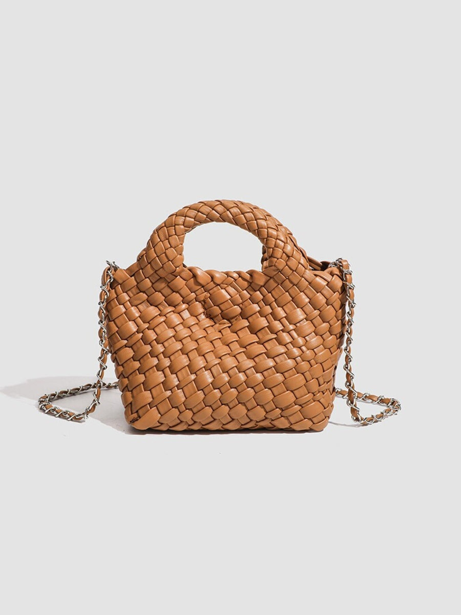 PU Leather Imported Size &amp crossbody bag in black with structured silhouette