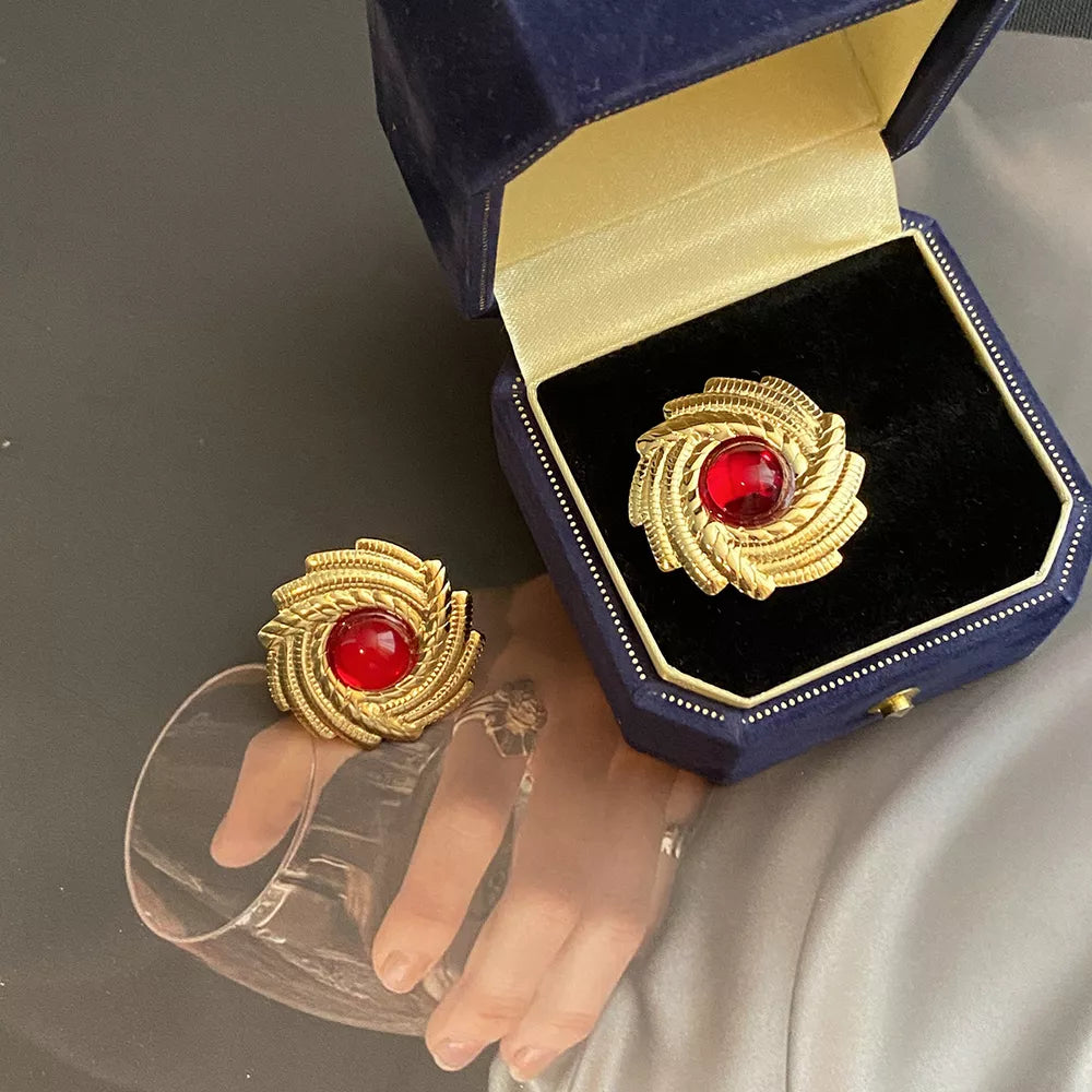 gold earrings with geometric and not applicable