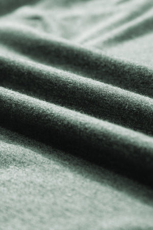 Dark Gray Textured V-Neck Sleeveless Top