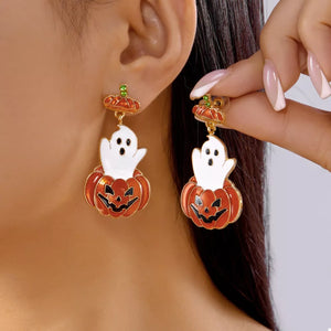 earrings in orange featuring dangle and straight fit