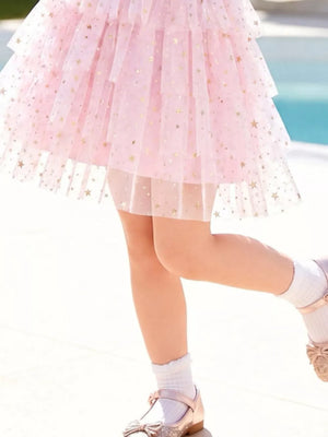 Blush Pink dress with mini and pullover