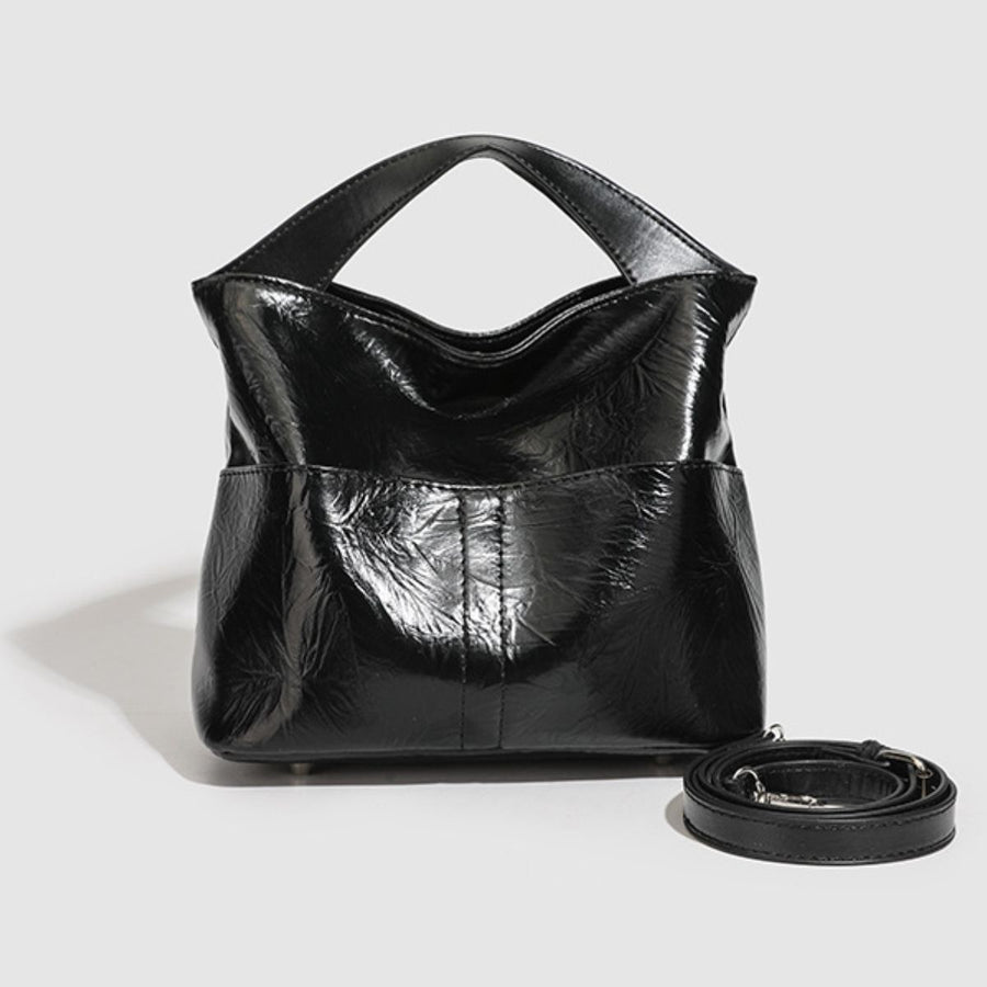 Black with tote with glossy finish 8