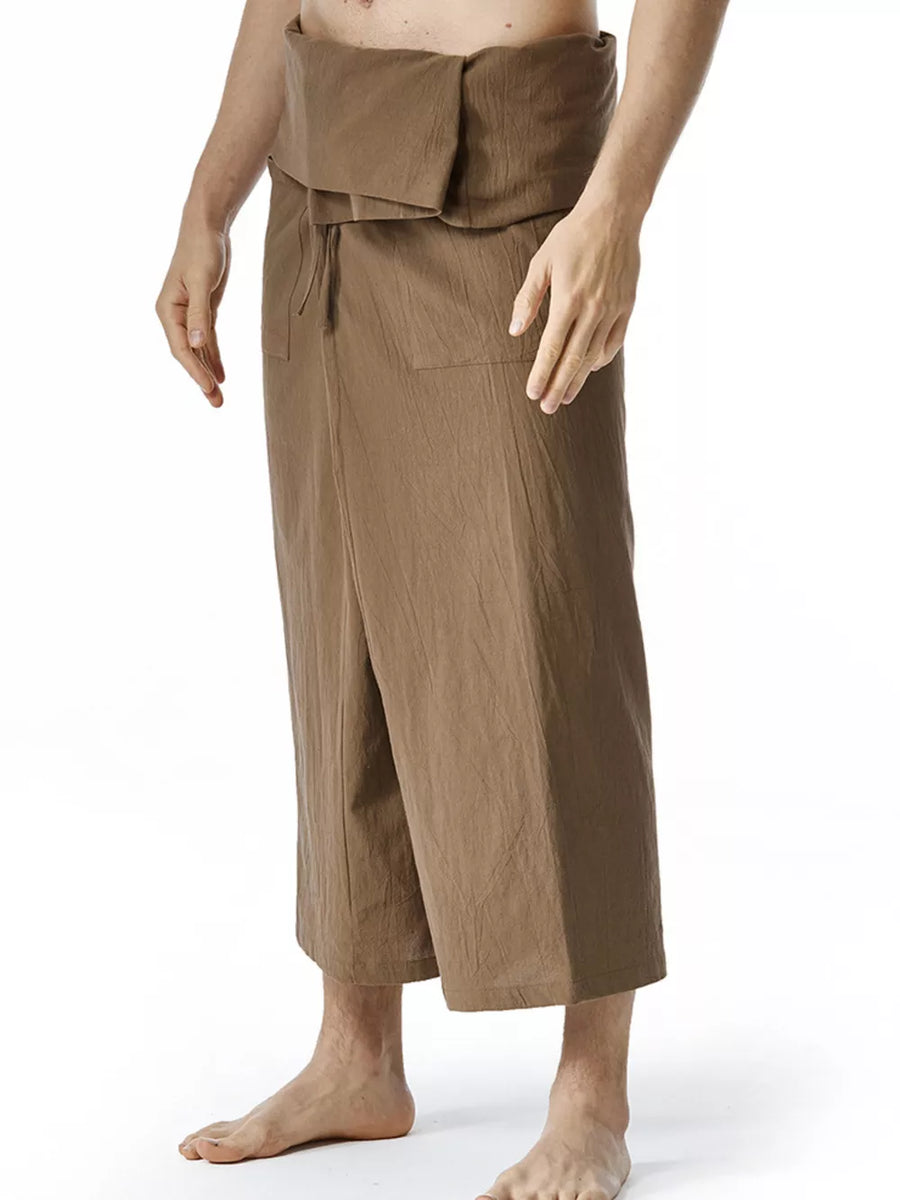Men's Loose Fit Sweatpants With Tie Waist, view 15