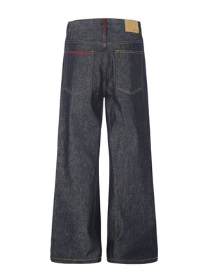 flare jeans in Dark Navy