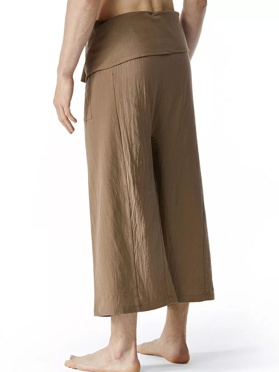 Men's Loose Fit Sweatpants With Tie Waist, view 16