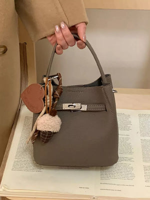 Lock Detail Crossbody Bag option 6