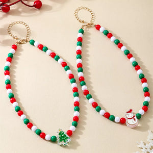 Acrylic Care instructions: 1 Jewelry Set in green with circular silhouette