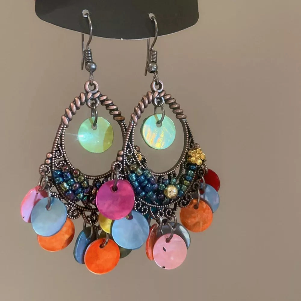 Earrings in Sky Blue