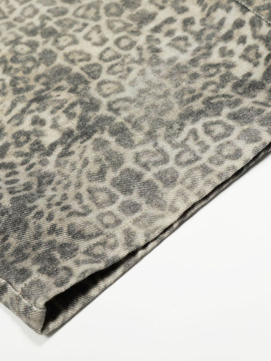 wide-leg pants in cream