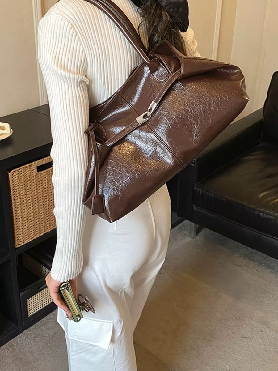 Pu Leather Shoulder Bag option 6