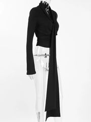 black blouse