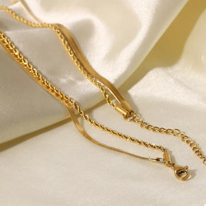 Gold necklace