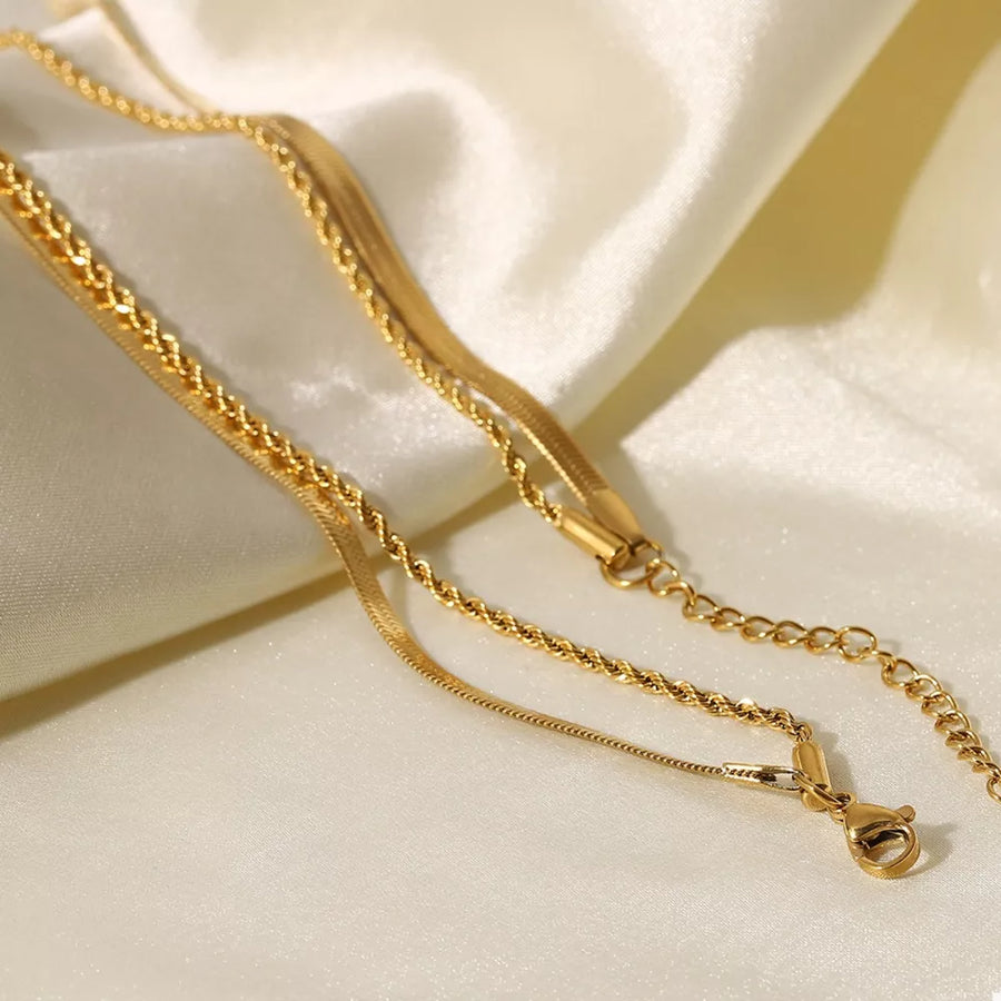 Gold necklace