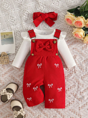ivory regular overalls with round neck