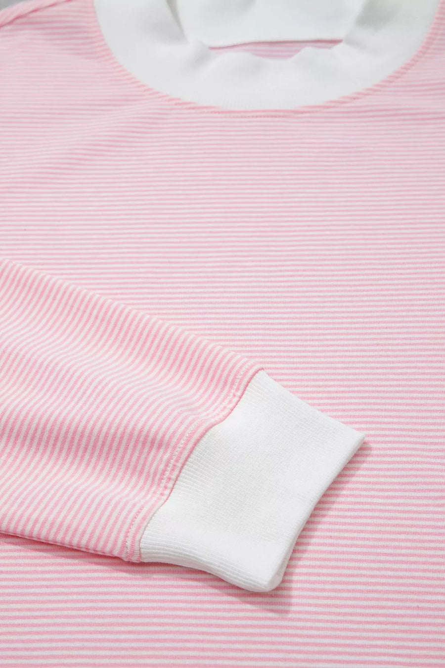 Striped Long Sleeve Top And Pants Set option 10