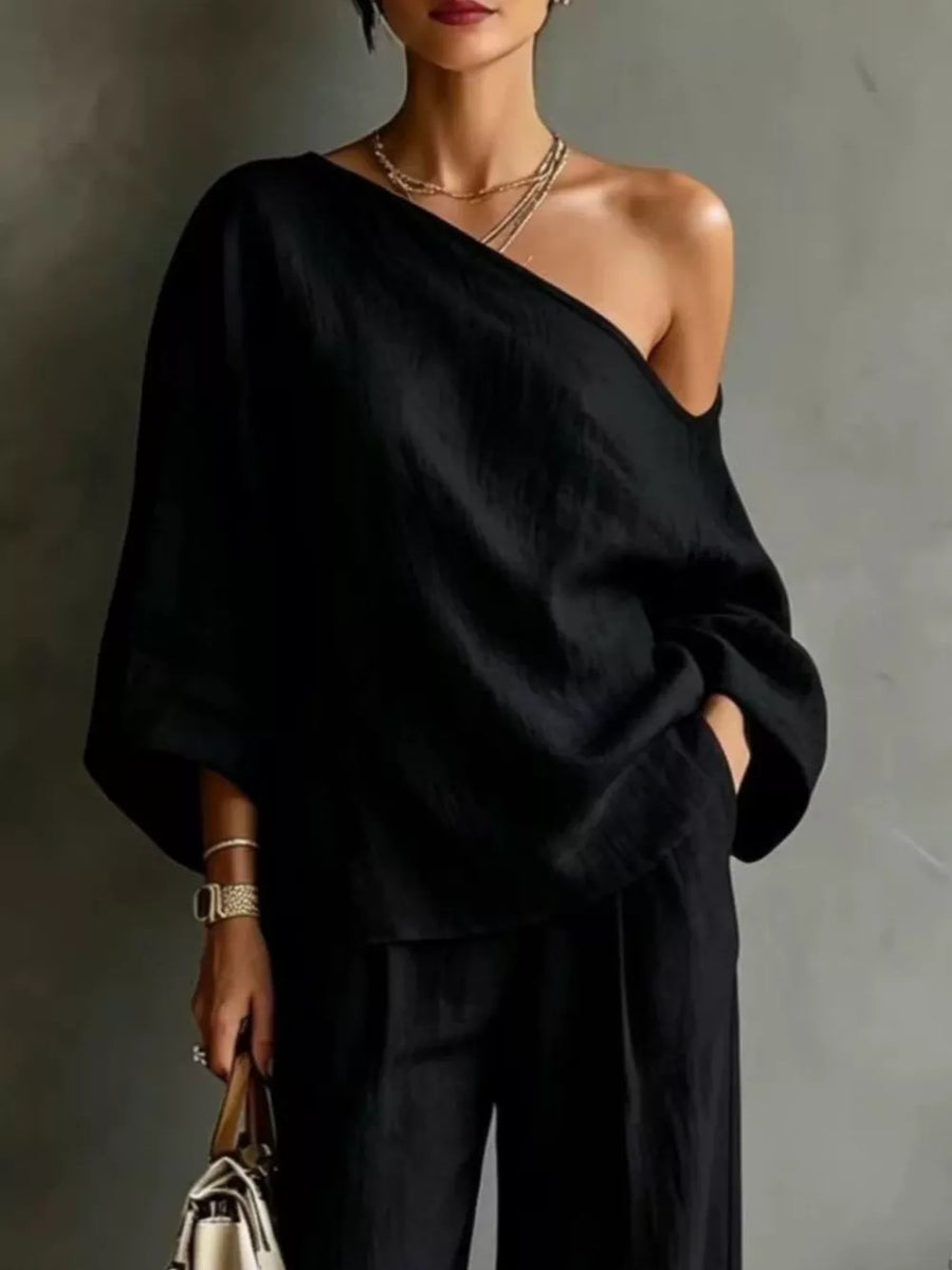 Light Green two-piece set with full-length and pullover