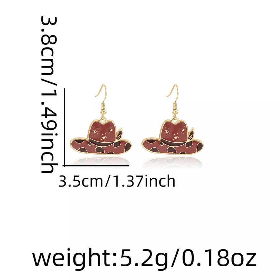 Style A earrings with 2 inches and fishhook