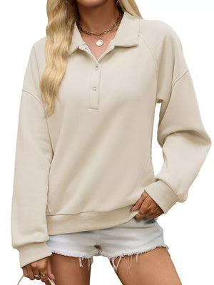 Gray sweatshirt