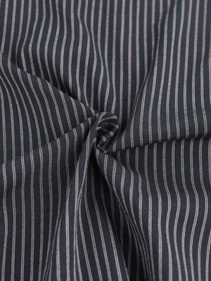 Black Chic Striped Sleeveless Top & Wide-leg Pants Set