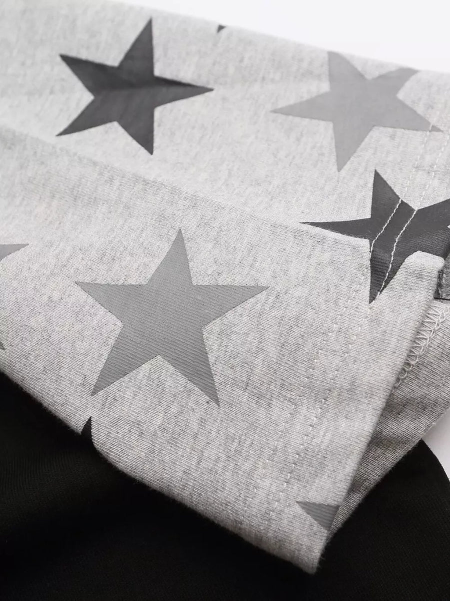 Men's Star Raglan Sleeve T-shirt option 9