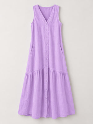 midi dress in Light Blue