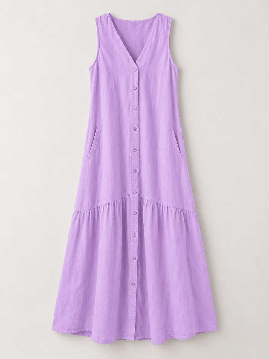 midi dress in Light Blue