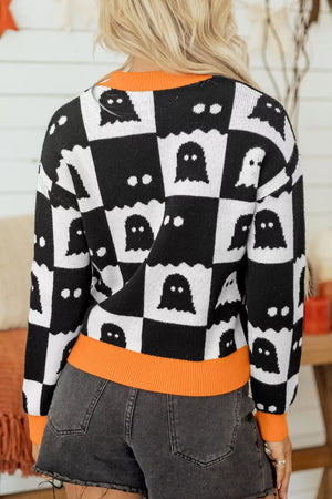 52% viscose, 26% polyester, 22% polyamide Care instructions: Machine wash cold pullover sweater in orange with regular