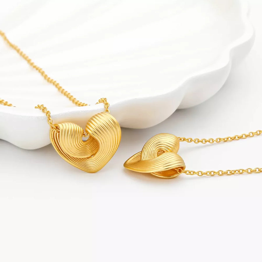 gold not applicable necklace with not applicable