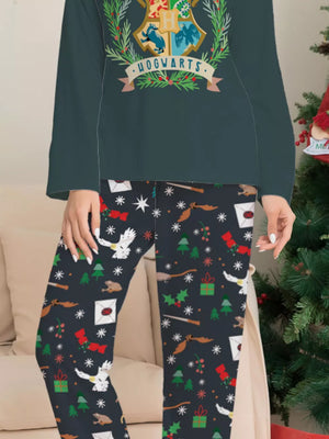 Kid pajama set with hip-length, full-length and pullover, elastic