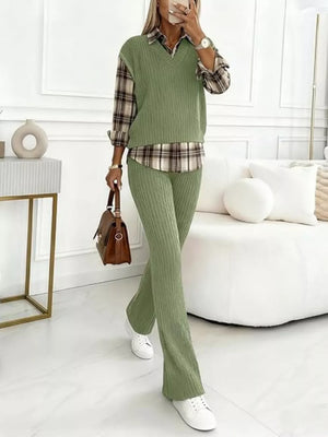 Brown lounge set
