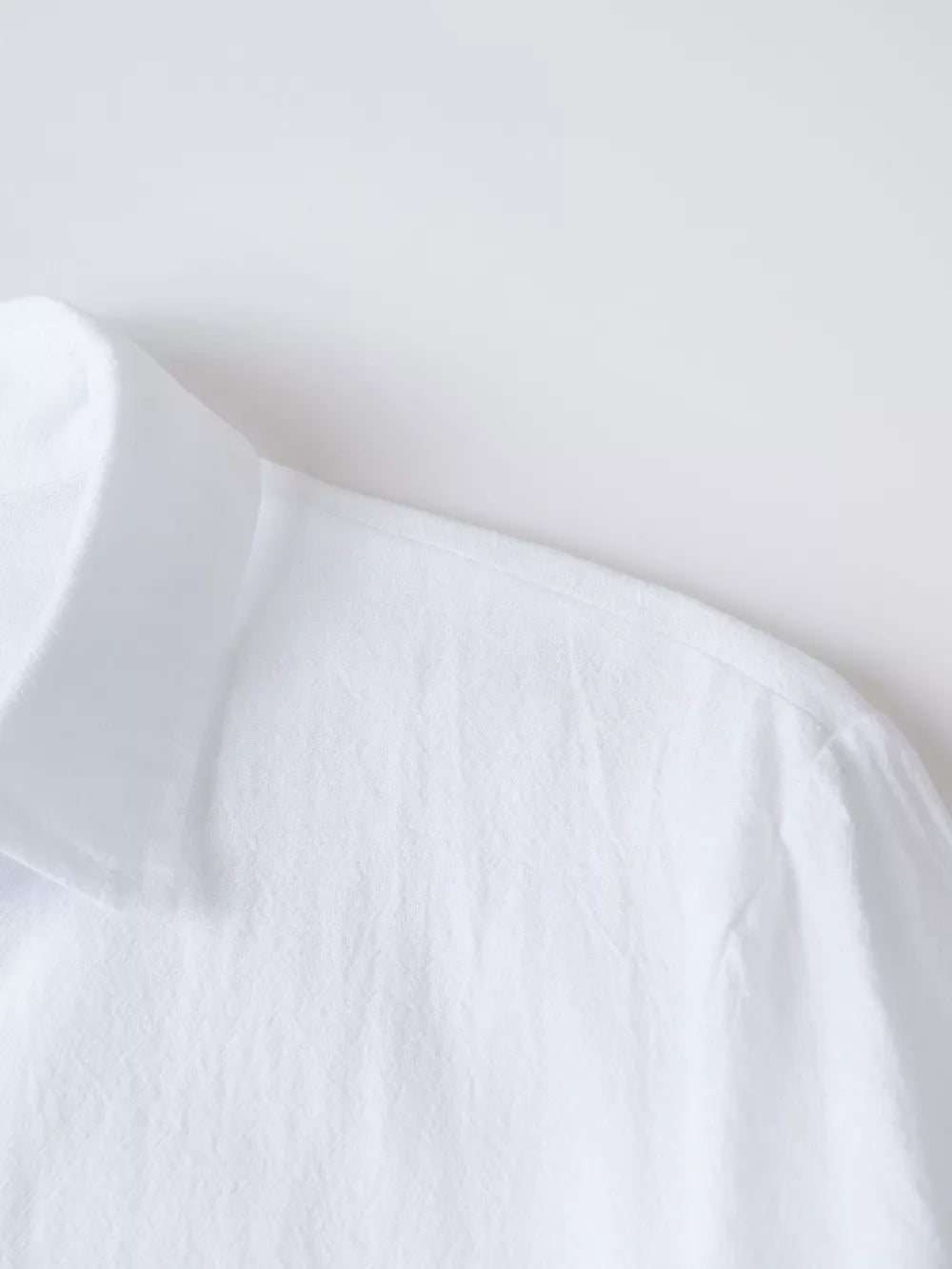 Black relaxed camp shirt with collared