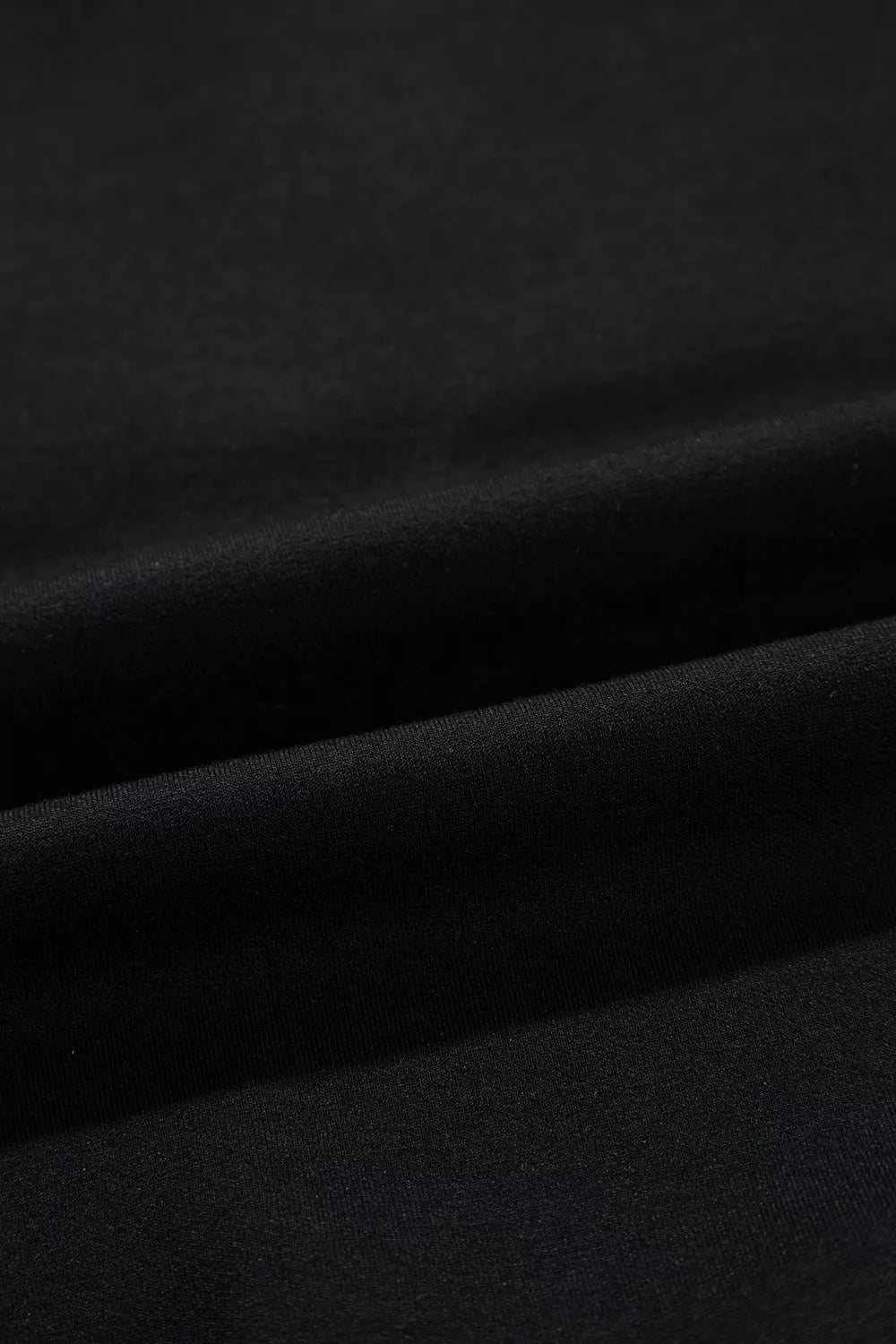 50% polyester, 45% viscose, 5% elastane Care instructions: Machine wash cold sweatshirt and sweatpants set in Black with