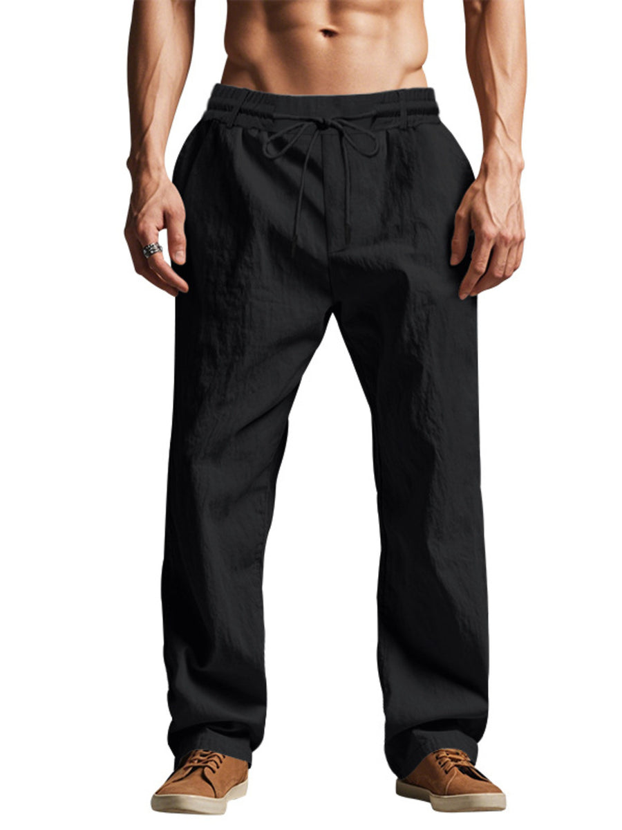 95%polyester,5%spandex Care instructions: Machine wash cold wide-leg pants in Gray with loose silhouette