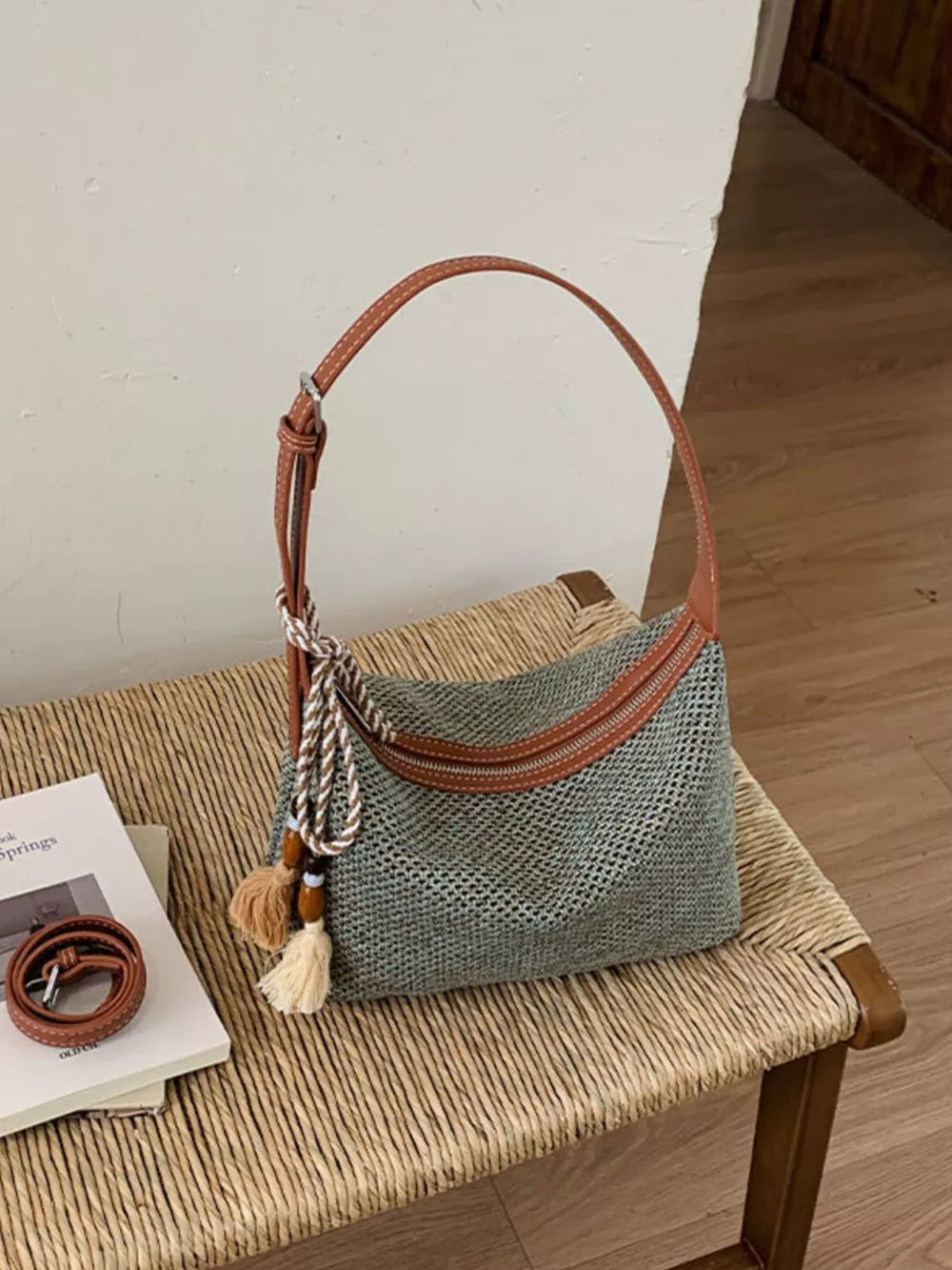 shoulder bag in Sky Blue