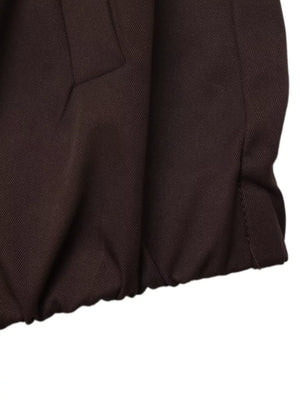 Zip Up Dropped Shoulder Jacket option 8