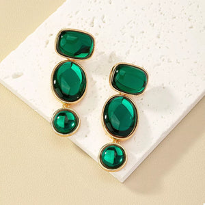 18K Gold-Plated,Alloy,Resin Care instructions: Avoid wearing during exercise, as earrings in gold with drop silhouette