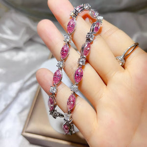 Sterling Moissanite Bracelet option 3